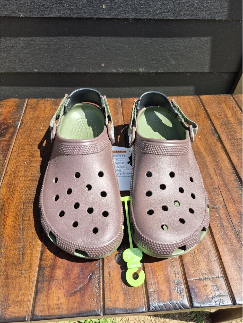 Crocs Turbo Classic Clog Men's RARE Casual Clog Shoes NEW Size 11 Men’s Slides